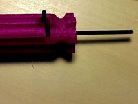 Removable handle for 2.5mm Allen Key by jssammon