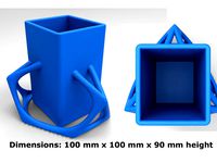 Topologic Pencil Holder by E_Sanjuan