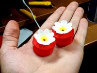 Palm-sized Hummingbird Feeder by pauljbutcher