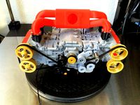 Subaru WRX EJ20 Boxer Engine Model - Fully Functioning by ericthepoolboy
