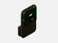 Raspberry Pi Camera Front Mount for Tiny Boy (Mini Fabrikator) by flow