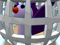 Bird in a cage by squiqui