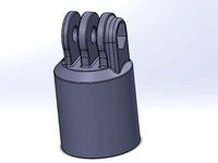 GoPro mount for 20mm round shaft by bofred