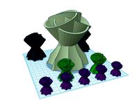 flower separator vase  by squiqui