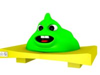Wasabi Character by artnerd73