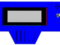 Delta Control Panel Top Mount with SD card storage by BobDavis73
