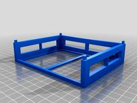 MIKE SHELF (stackable shelf organizer with parts organizer) by mr_mjd