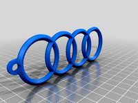 Audi keychain by Sardy