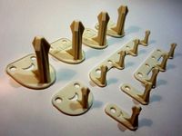 Tool holder (pegboard or wall mounted) by FrankLumien