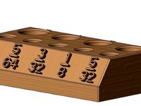 Holder for 9pc Punch set by wrdahlgr