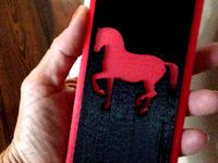 iPhone case Horse 2 part by Holley