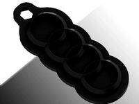 High Resolution Audi Keychain (one piece) by p_r_connelly
