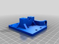 E3D V6 with 12mm z-probe mount - Alunar Prusa i3 by demigh0d