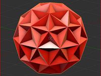 Ico-sphere stars by 3DAmsterdam