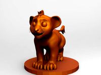 Simba Disney by dragonights91