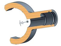 15mm pipe clip for 18B20 and other TO92 devices by simon0362