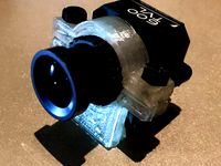 FatShark 600tvl FPV camera Mount 20Deg by LukaM