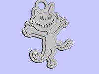 cat keychain by shura2000