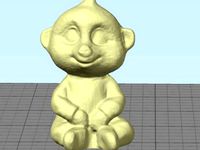 Baby meerkat model 3d scan by scobo