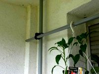 Rohrhalterung Markise Blumenampel by der0815typ
