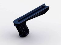 (JRC-IFG1C) INCLINED FRONT GRIP, JUST RIGHT CARBINE, 7" OEM HANDGUARD by SBSExtensions
