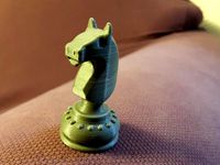 Chess - Pièces - Le Cheval - Knight by NOP21