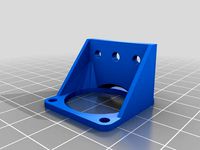 Bracket for BlTouch on Prusa I3 original by grogers_ftn