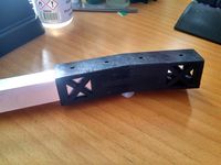 Quadcopter arm bracket by Hyss