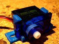 Servo Halter mount SG90 klipps by Robokalle