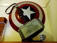 TzirBlake's Mjolnir (Thor's Hammer) Base and Stand for BrotherFoster Data Plaque by TzirBlake