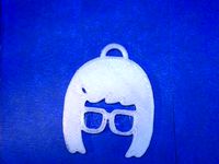 Tina Belcher Keychain by ventoetc