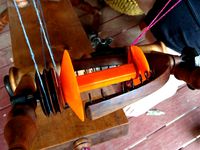 CPW (Canadian Production Wheel) Bobbin in 2 Parts by roseburt