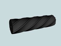 Airsoft threaded silencer by Snorri