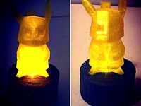 Low Poly Pikachu NightLight by THR3DPRINTS