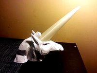 Unicorn Night Light by mfritz
