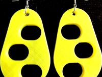 Three Hole Earrings by jchun444