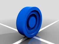 Turntable foot v2 by Toasterz