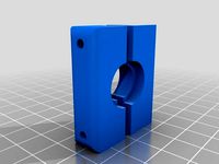 Folgertech 2020 E3d V6 Bowden Mount by poitee