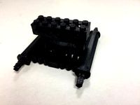 Lego Suspended Chassis by danbailey
