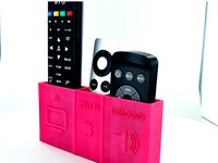 Remote control holder by hannes_bjork