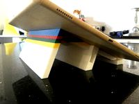 iPad Pro 13" Stand with 53 Pencil  by 3DWASTELAND