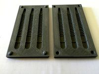 molds for fishing lures - stampi di esche per pesca by nazzaf