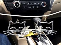 Cat earrings by nester999