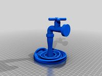 Orange Soda Fountain (phone/tablet holder) by somethingc