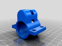 25mm rod mount FPV VTX Cloverleaf antenna mount by dominik-polic