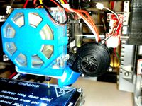 prusa I3 filament turbo fan by btnewman