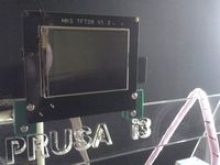 MKS TFT28 mount for Sunhokey Prusa i3 by Lazyyy