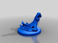 Digi-Reaper With Base and Meshmixer Support by Sekwel