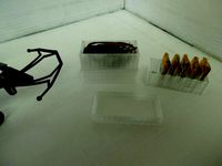 Storage boxes for 6 batteries Lipo 1S 300mA  and USB Charger by patric123