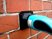 Holder for Electric Car Type 2 Mennekes Plug by Hecot